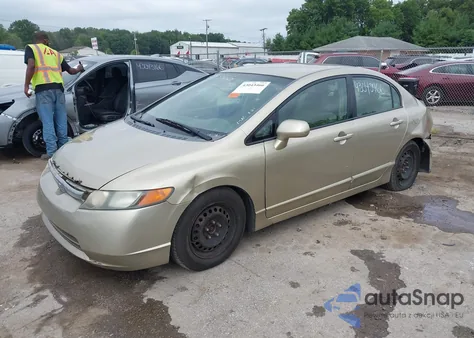 2007 Honda Civic Lx z USA, uszkodzony, nr VIN 1HGFA16567L123845